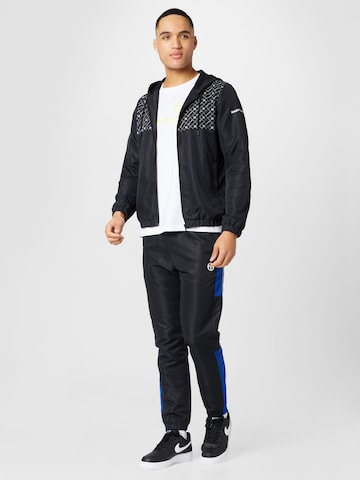 Sergio Tacchini Tapered Pants 'Abita' in Black