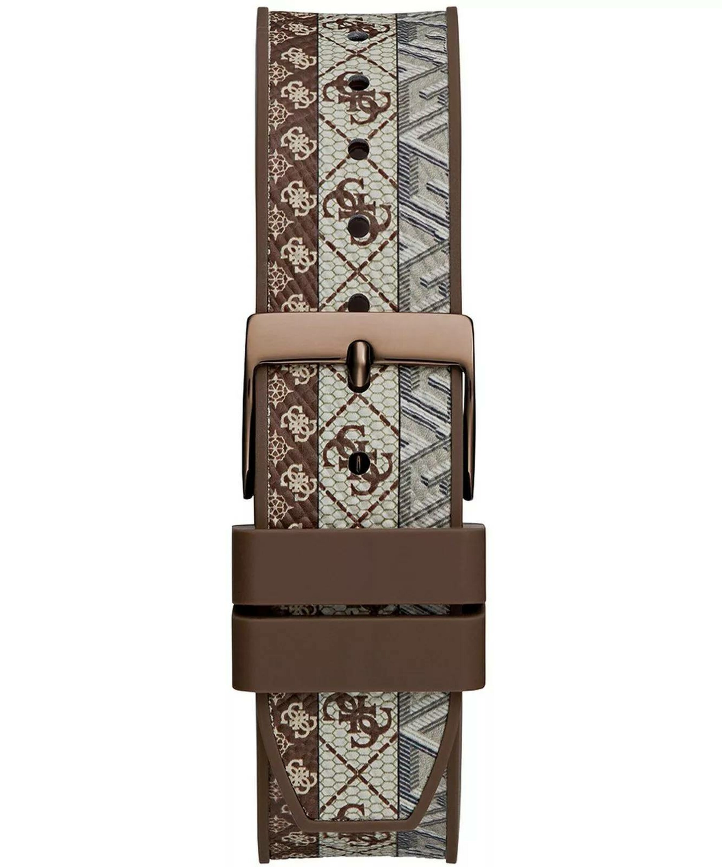 GUESS Analoguhr in Bronze