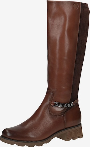 Bottes CAPRICE en marron : devant