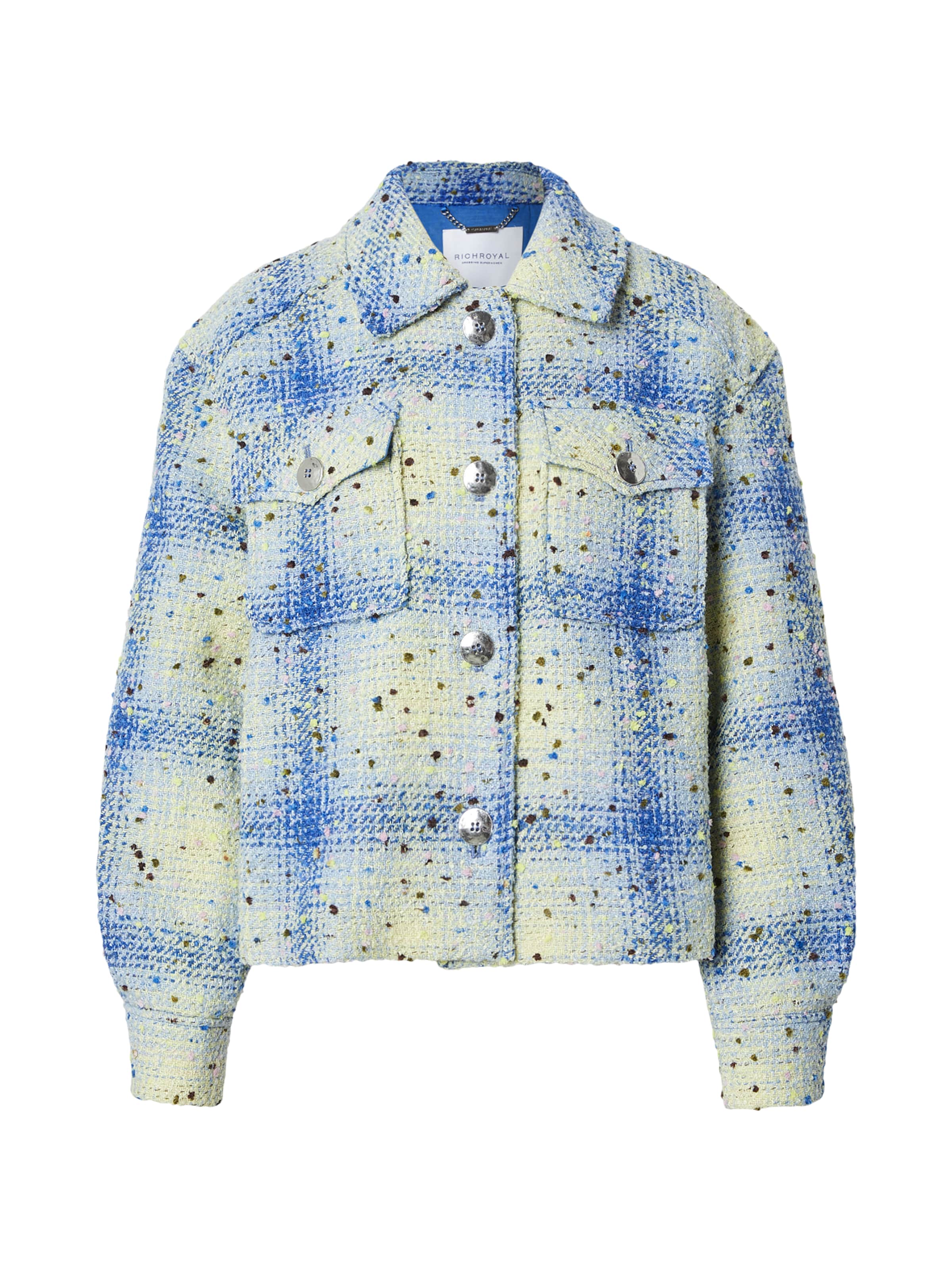 zils Rich & Royal Starpsezonu jaka: no priekšpuses