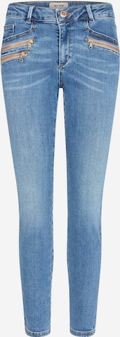 MOS MOSH Skinny Jeans i blå: framsida