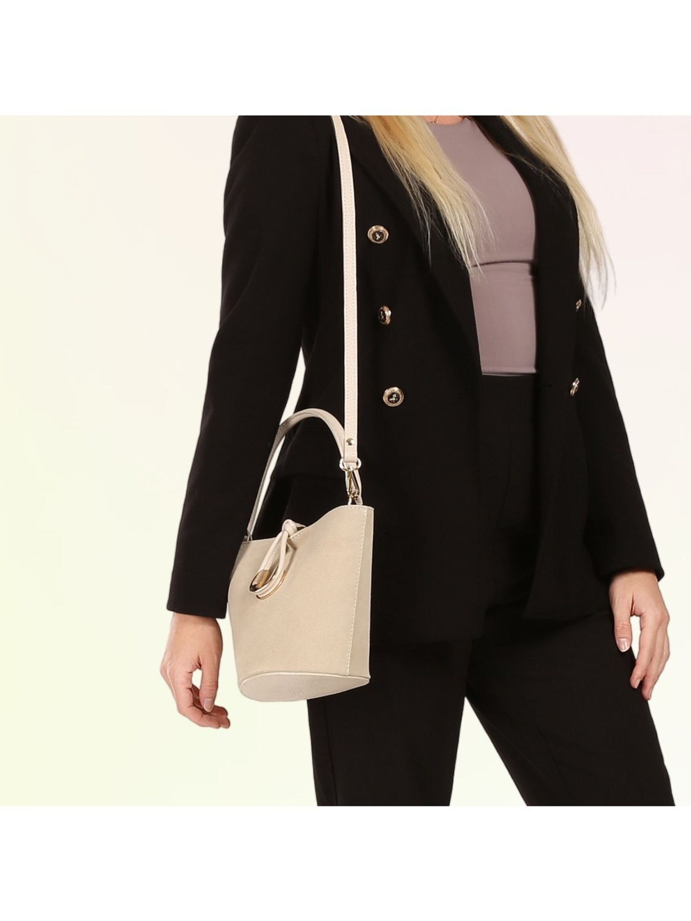 Borsa a mano di Toscanto in beige