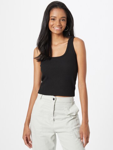 Mavi Top in Black: front