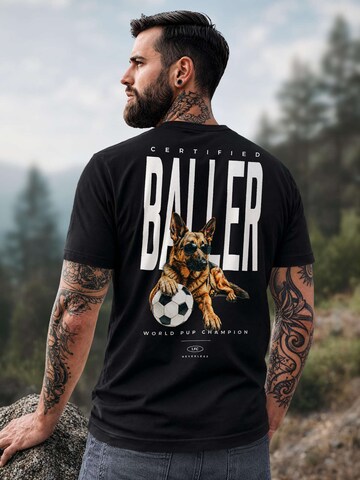Neverless Shirt 'Pub Champion'‌‌ in Schwarz