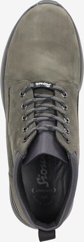 SIOUX Lace-Up Boots 'Lachlan-702-TEX-H' in Green