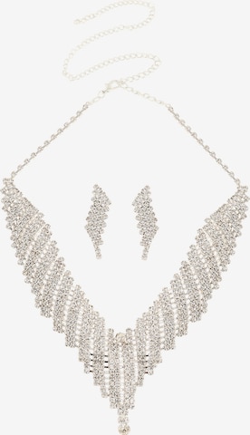 SOHIKomplet nakita ' Sirish ' - srebro boja: prednji dio