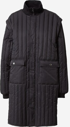 MADS NORGAARD COPENHAGEN Winter Coat 'Soltau' in Black: front