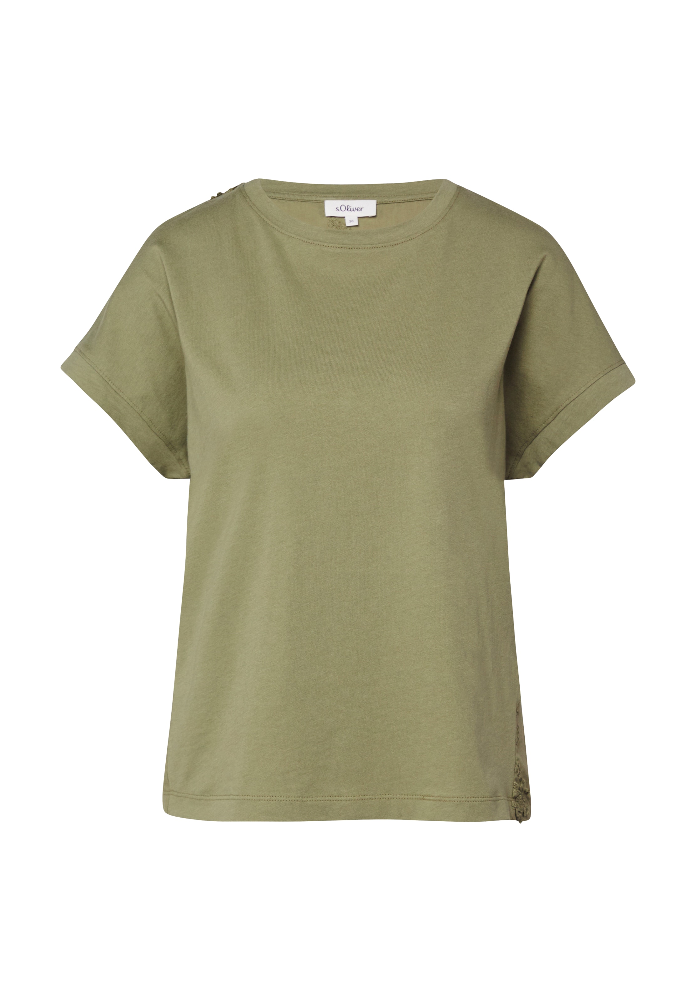 s.Oliver Shirt in Green: front