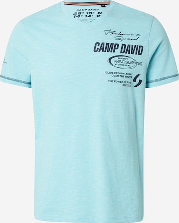 CAMP DAVID Paita värissä sininen: etupuoli