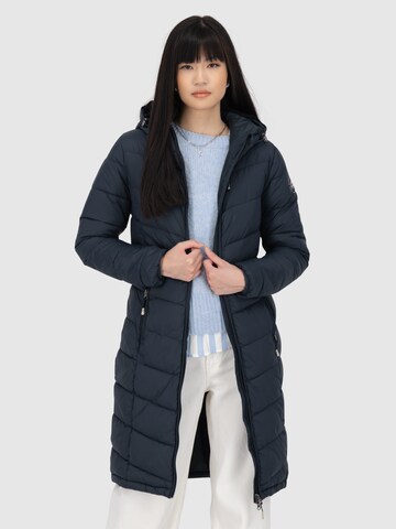 Alife and Kickin - Abrigo de invierno 'FrancesAK' en azul: frente