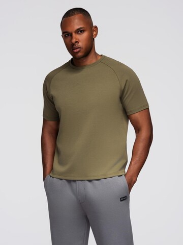 Ombre Shirt in Green: front
