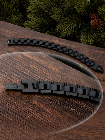 Holzwerk - Pulsera 'BODENSEE' en negro