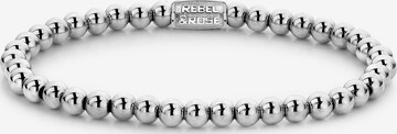 Rebel & Rose Bracelet in Silver: front