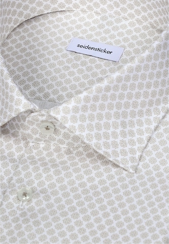 SEIDENSTICKER Regular fit Button Up Shirt in White