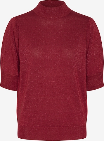 Kaffe Sweater 'regina' in Red: front