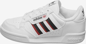 Sneaker 'Continental 80 Stripes' de la ADIDAS ORIGINALS pe alb