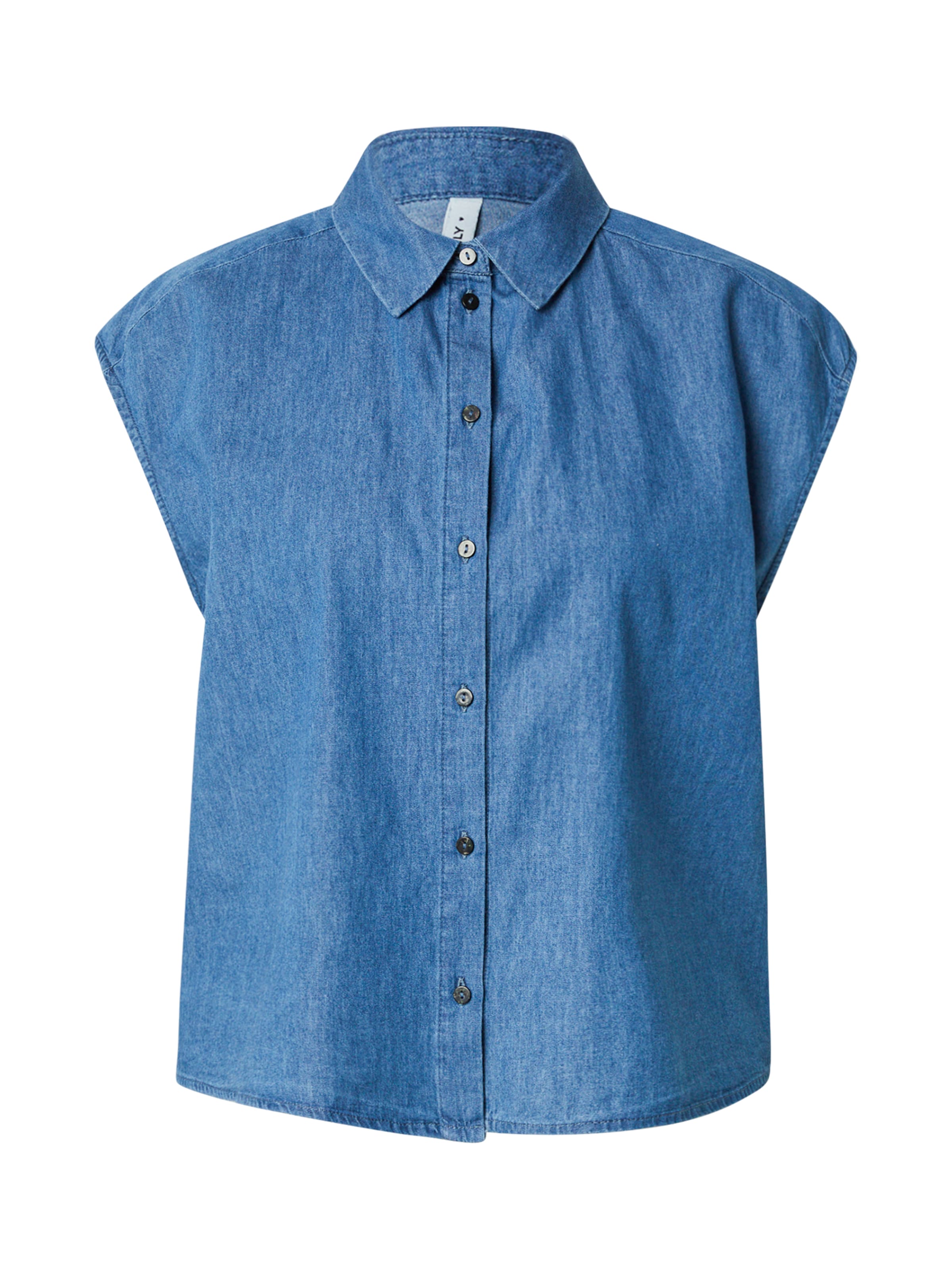 Camicia da donna 'ONLNOVA AZURE' di ONLY in blu: frontale