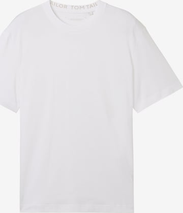 TOM TAILOR Shirt in White: front