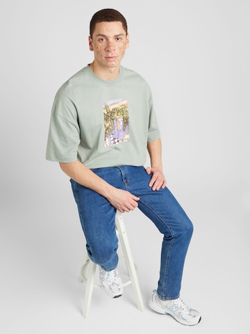 TOPMAN Футболка в Зеленый