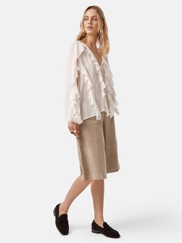 L37 HANDMADE SHOES Instappers 'GOOD ADVICE' in Bruin