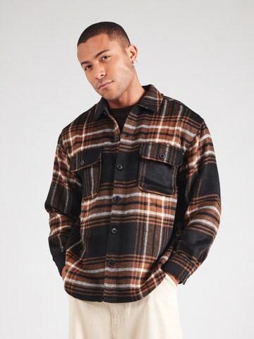 JACK & JONES Comfort Fit Paita 'JJEBRADLEY OLLIE' värissä ruskea: etupuoli
