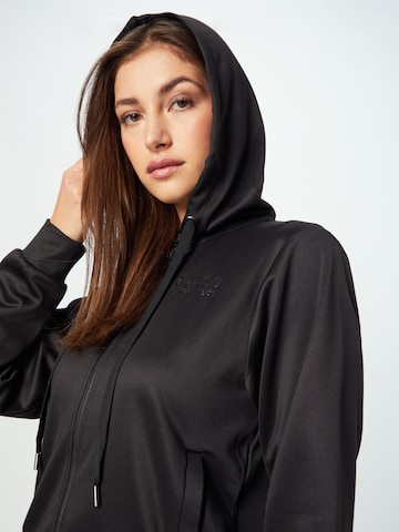 GUESS - Sudadera con cremallera 'Marthe' en negro