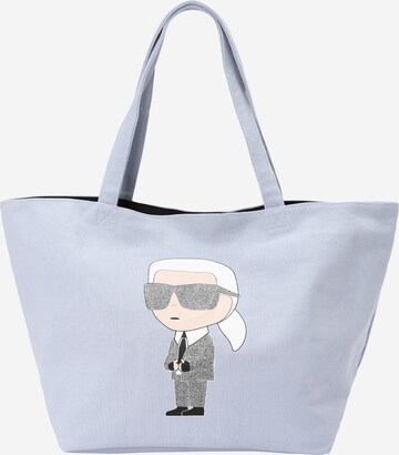 Karl Lagerfeld Shopper 'Ikonik 2.0' in Blauw: voorkant