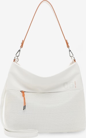 Borsa a sacco 'Year 2006' di Emily & Noah in bianco: frontale