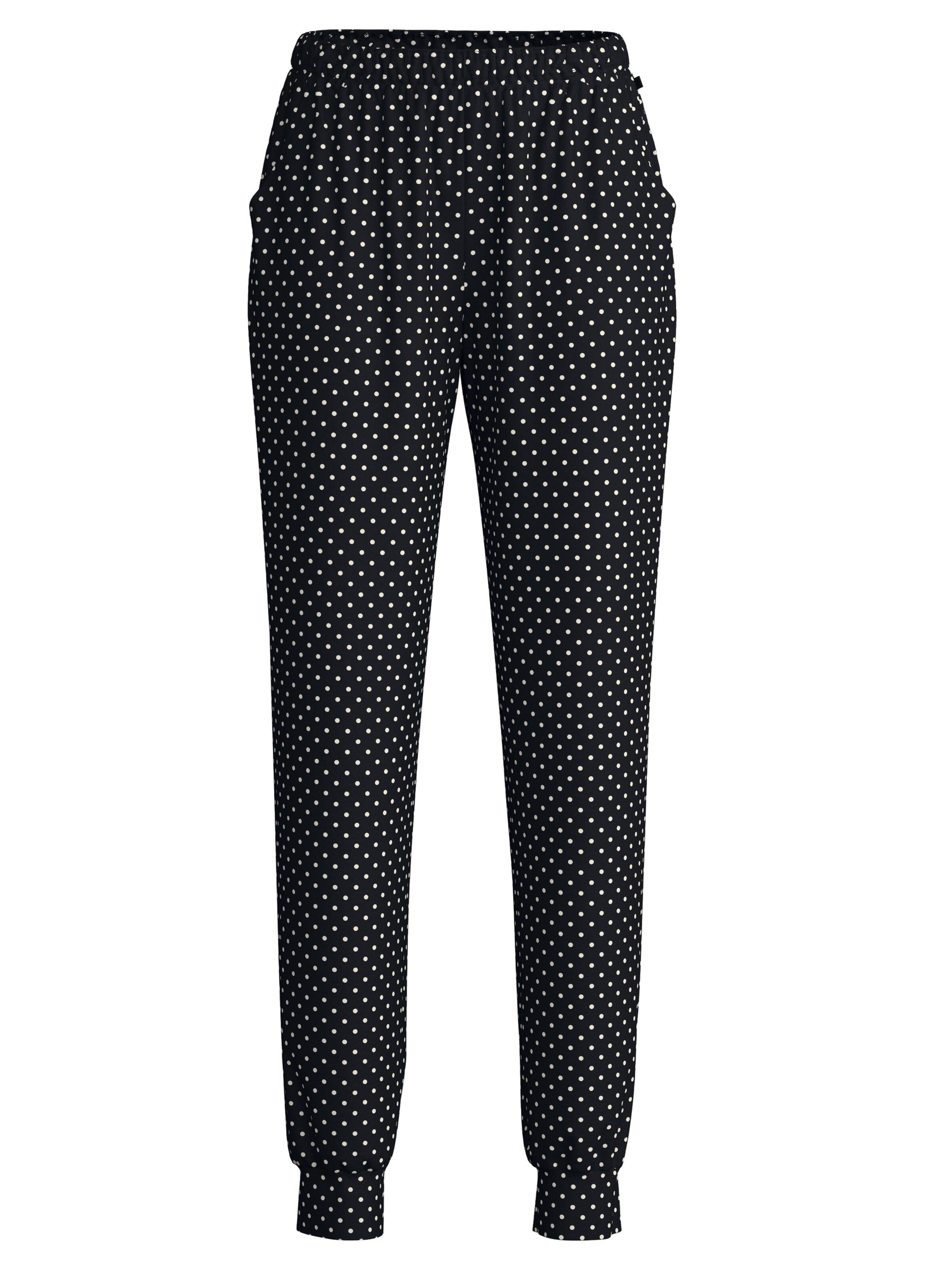CALIDA Trousers in 34 in Black / White, Item view