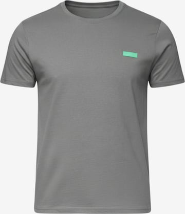 Ombre Shirt in Grijs: voorkant