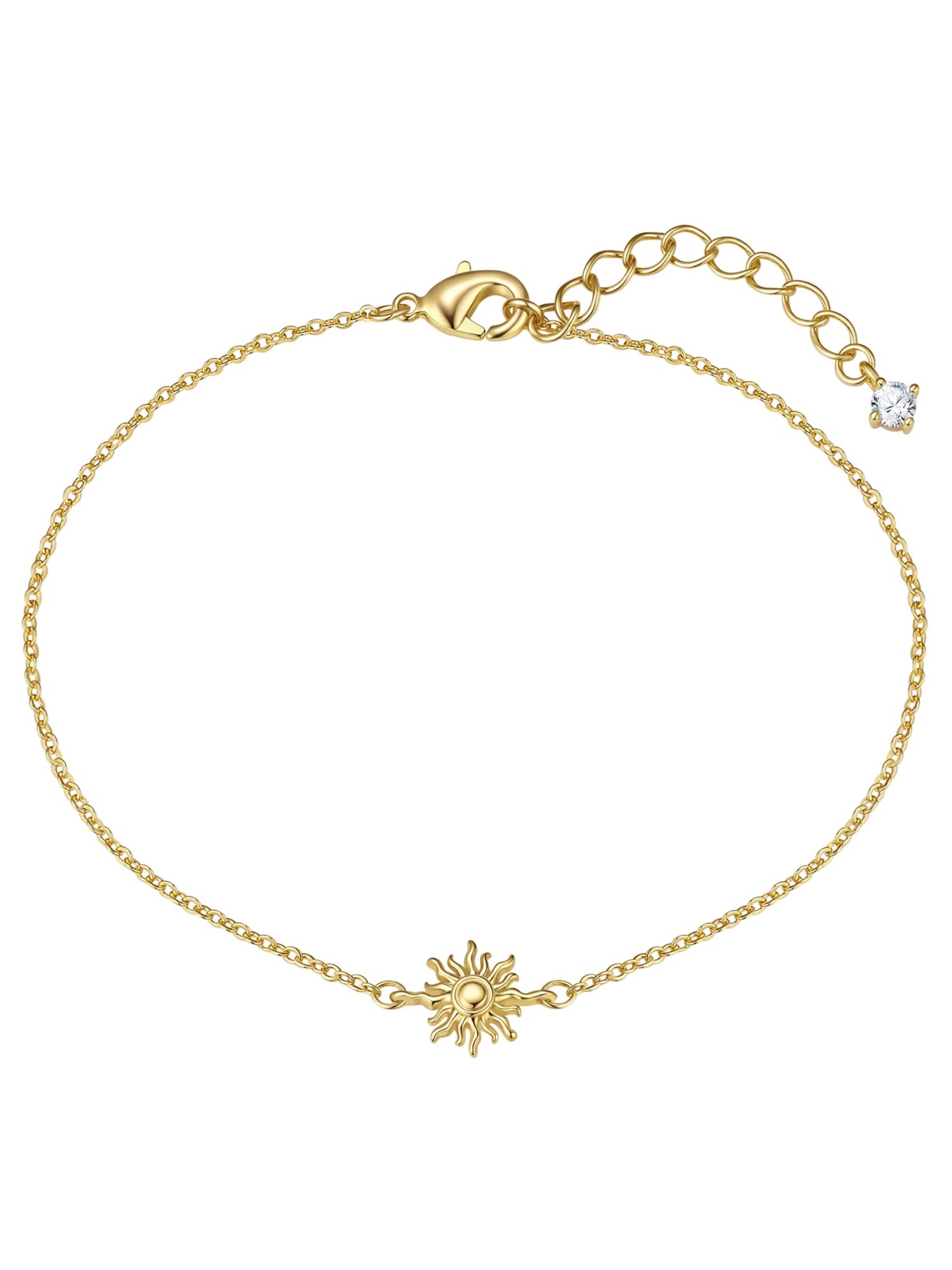 Lulu & Jane - Pulsera en oro: frente