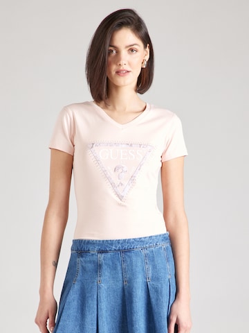 GUESS Shirt in Roze: voorkant