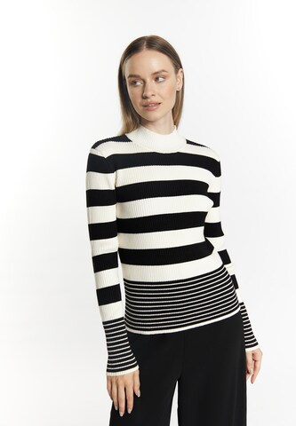 DreiMaster Klassik Sweater in Black: front