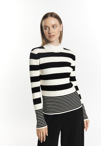 DreiMaster Klassik Sweater in Black: front