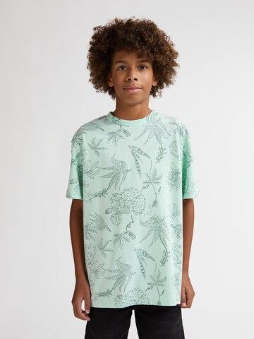 Petrol Industries Shirt 'Agave' in Groen: voorkant