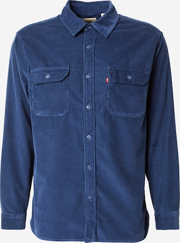 LEVI'S ® Рубашка 'Jackson Worker Corduroy Overshirt' в Синий: спереди
