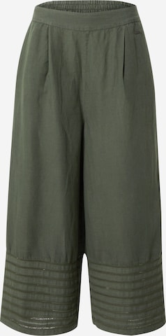 Pepe Jeans Zvonové kalhoty Kalhoty 'Feva' – zelená: přední strana