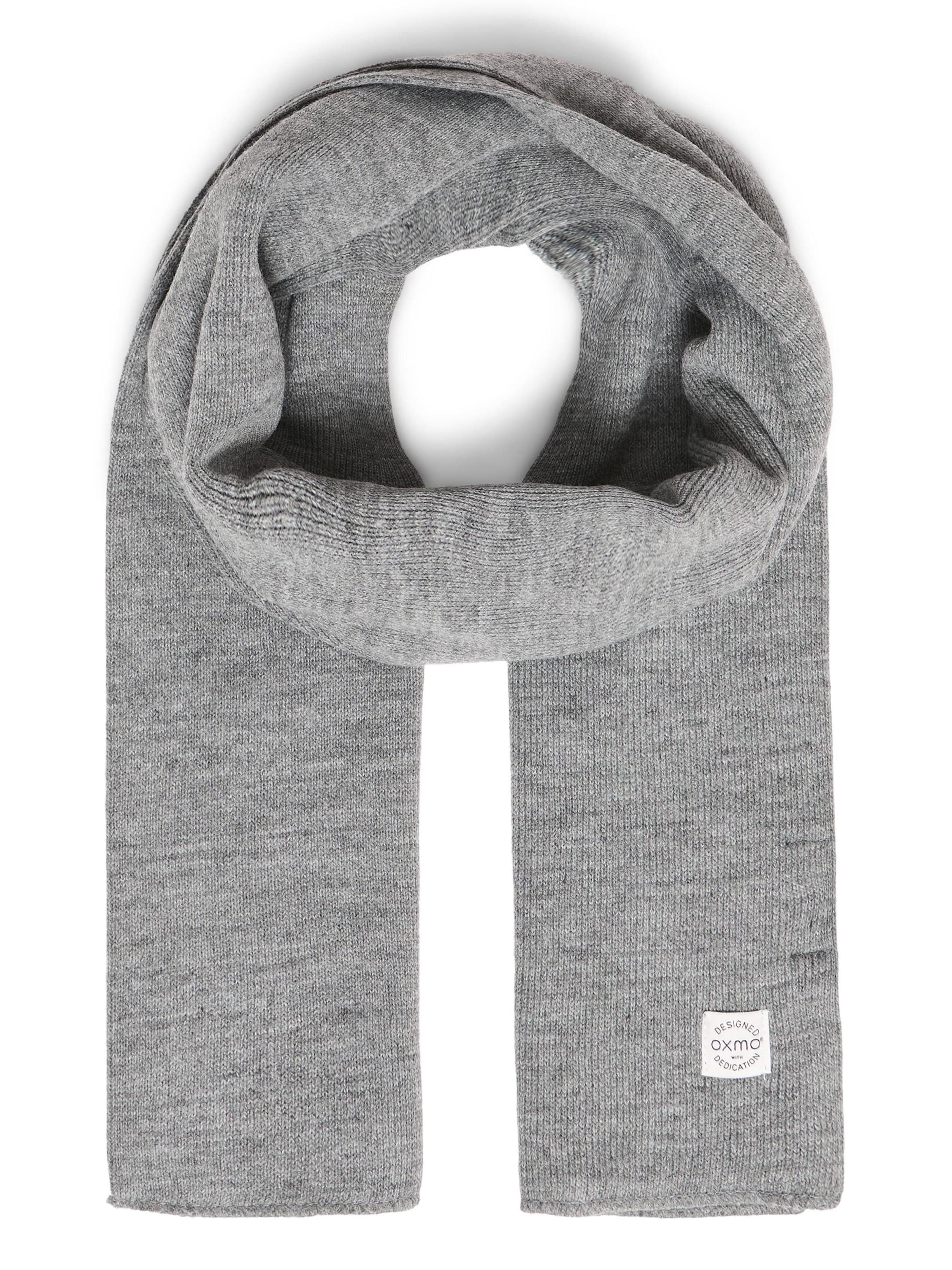 Oxmo - Cachecóis ' OXVEDNA ' em cinzento: frente