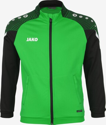 JAKO Athletic Jacket in Green: front