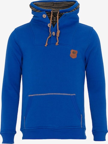 CIPO & BAXX Sweatshirt 'Fusion' in Blauw: voorkant