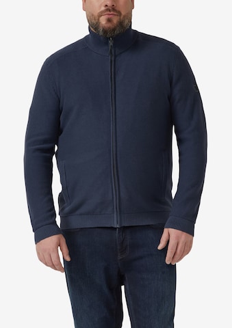 s.Oliver Gebreid vest in Blauw