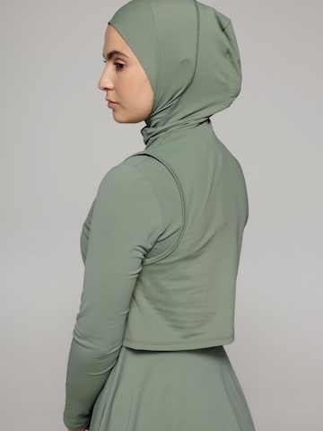 SIYA Swimwear T-Shirt Badeanzug 'Hijab'‌‌‌‌‌‌‌‌‌‌ in Grün