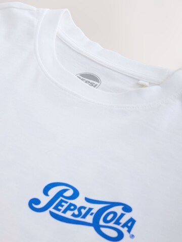 Next Bluser & t-shirts 'Pepsi' i hvid