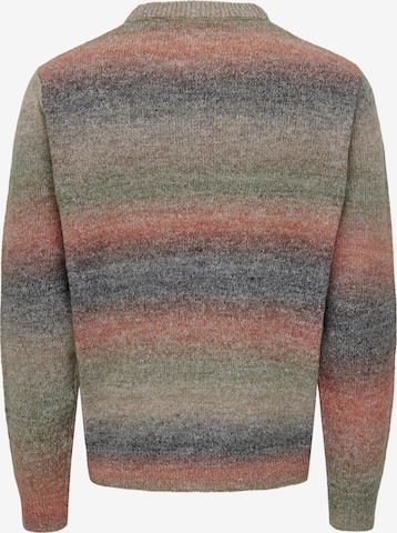 Pullover 'TIMBER' di Only & Sons in marrone