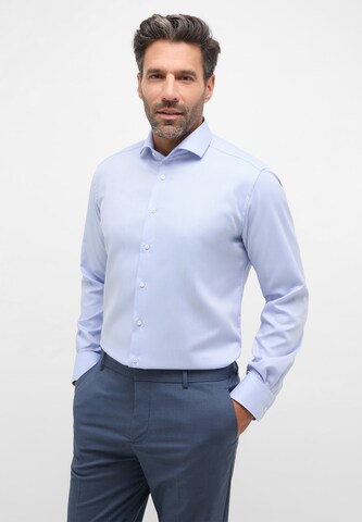 ETERNA Regular fit Business Shirt in Blue: front