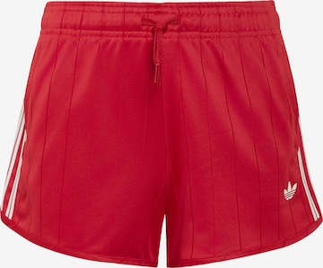 ADIDAS ORIGINALS Trousers in Red: front