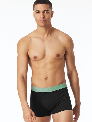 Boxer di SCHIESSER in nero: frontale