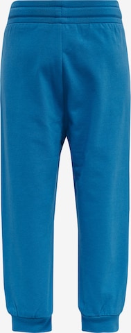 Hummel Tapered Broek in Blauw