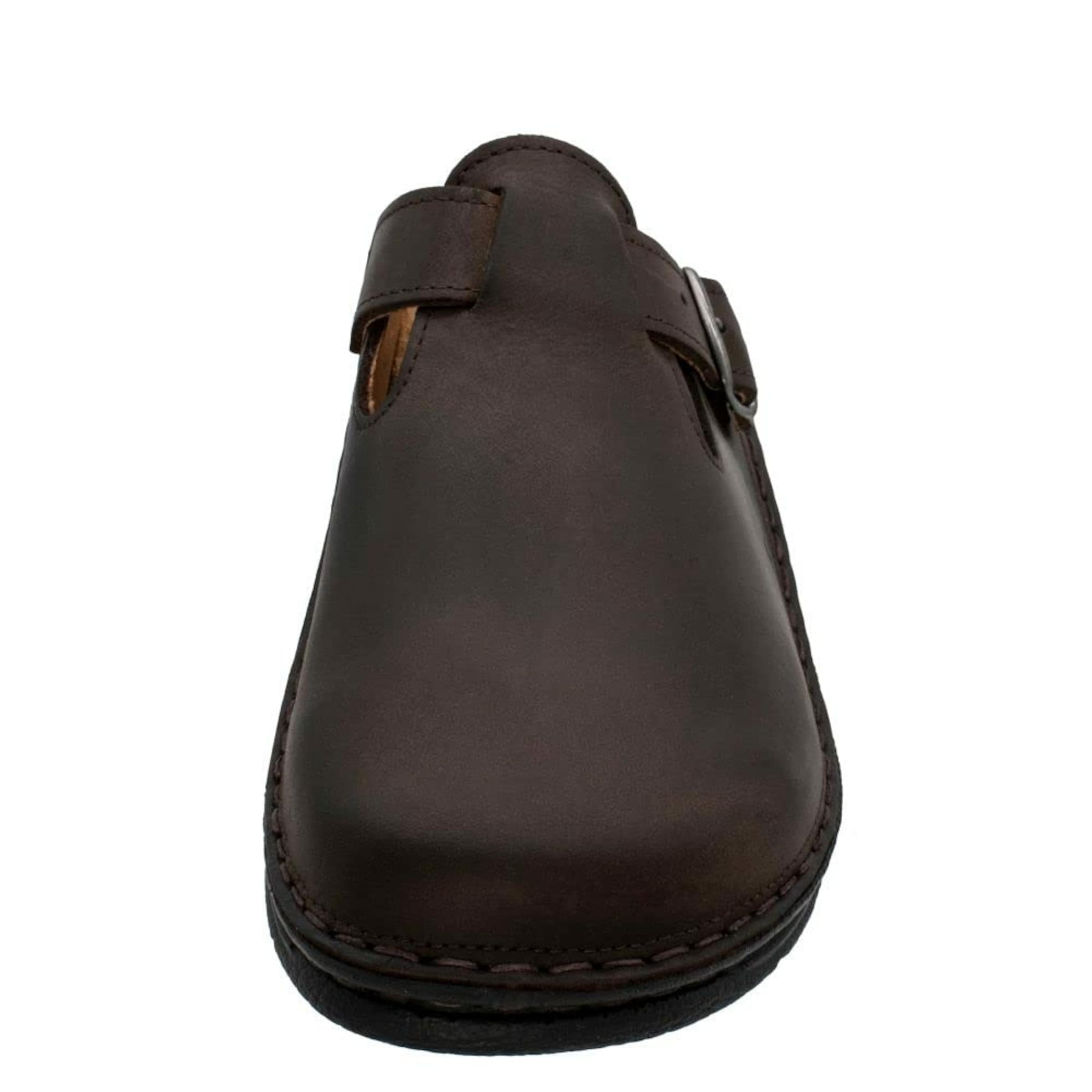 Fischer-Markenschuh Clogs in Braun