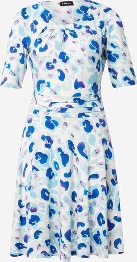 TAIFUN Robe 'EcoVero' en bleu clair / bleu foncé / violet clair, Vue avec produit
